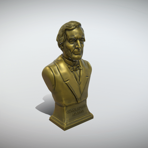 Busto of Juan Bautista Alberdi - Image 6