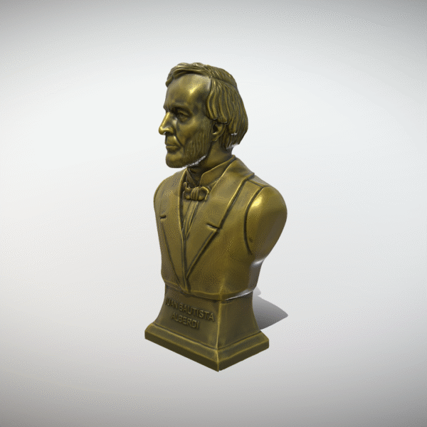 Busto of Juan Bautista Alberdi - Image 4
