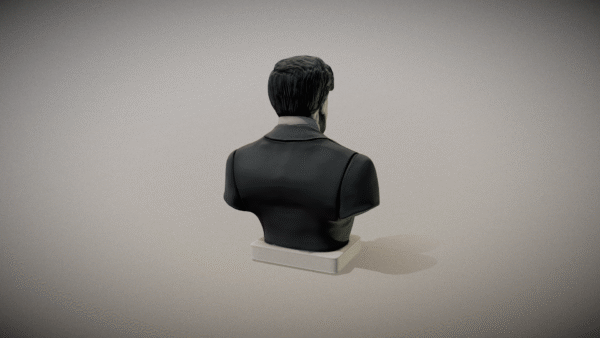 Busto de Claude Debussy para impresión 3D - Image 6