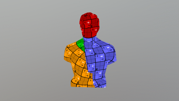 Busto de Claude Debussy para impresión 3D - Image 2