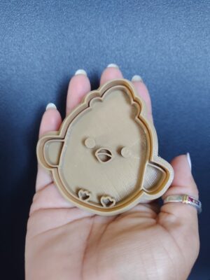 cortante de galleta pollito