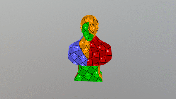 Domingo Faustino Sarmiento Busto 3D - Image 4