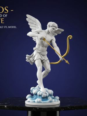 Estatuilla de Eros es el dios griego del amor