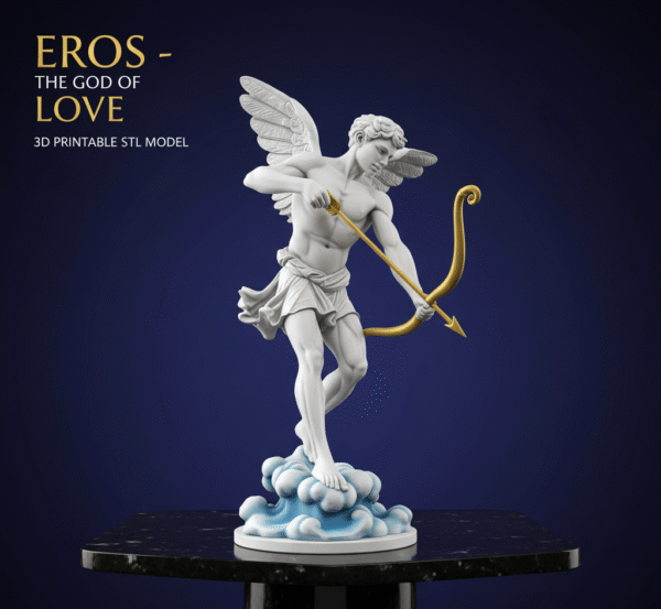 Estatuilla de Eros es el dios griego del amor