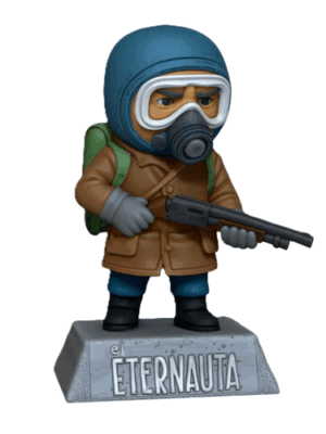 El Eternauta - llavero figurilla versión chibi