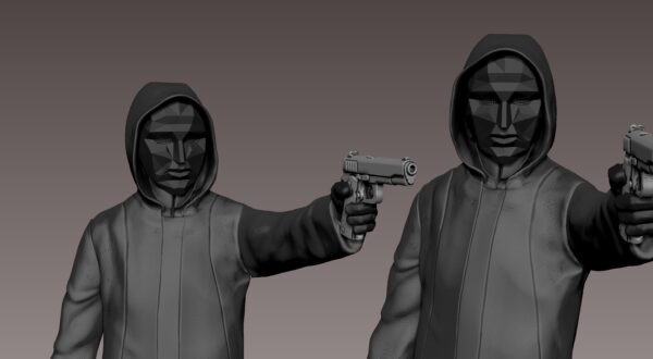 Figura Juego del Calar el líder FrontMan - Image 5