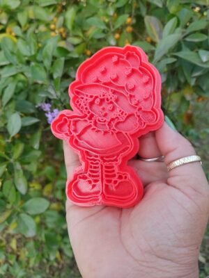 cortante de galleta frutillita