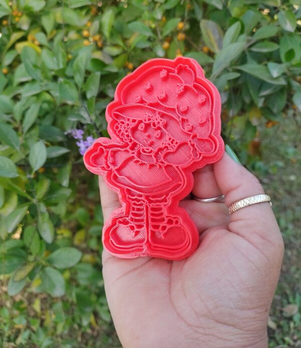 cortante de galleta frutillita