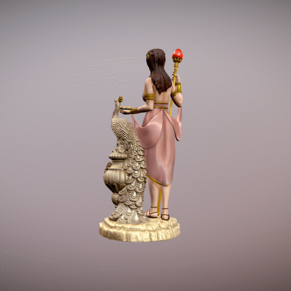 Estatua de la diosa Hera para impresión 3D - Image 5