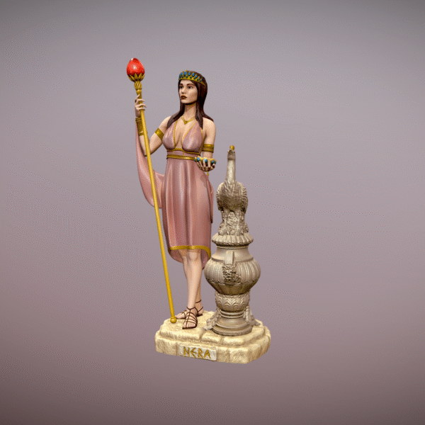 Estatua de la diosa Hera para impresión 3D - Image 6