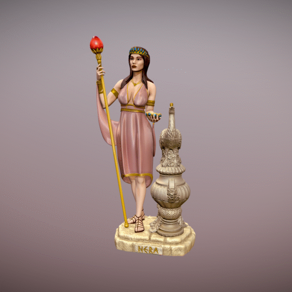 Estatua de la diosa Hera para impresión 3D - Image 7