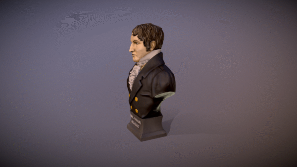 Jose Manuel Belgrano busto para impresion 3D - Image 4
