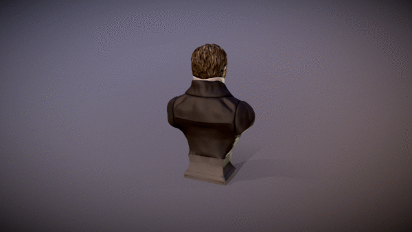 Jose Manuel Belgrano busto para impresion 3D - Image 5