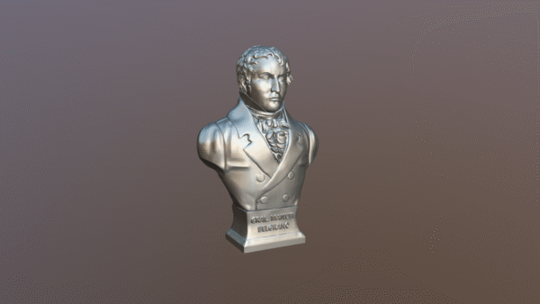 Jose Manuel Belgrano busto para impresion 3D - Image 6