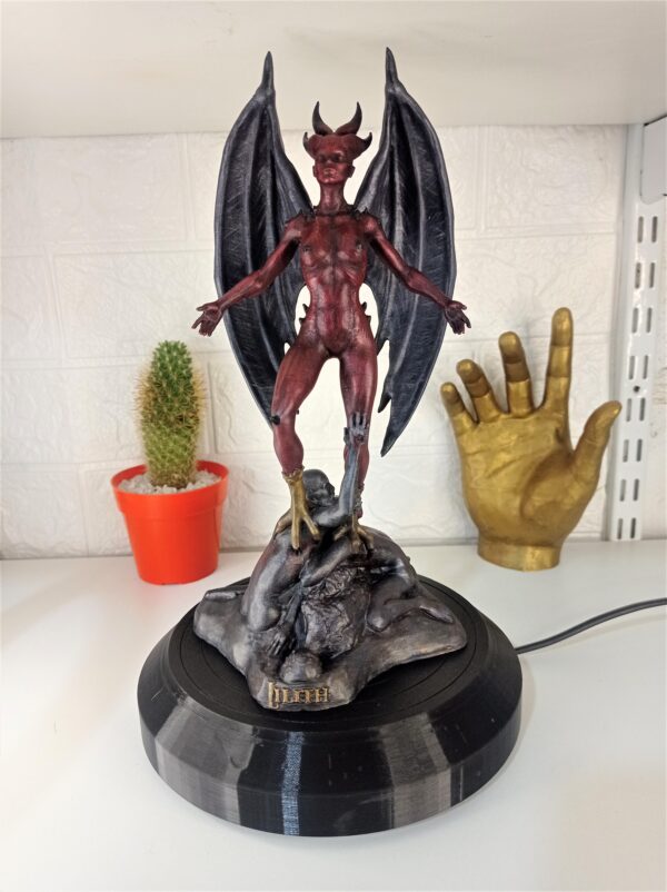 Diosa Lilith estatua para impresión 3D en formato STL - Image 6
