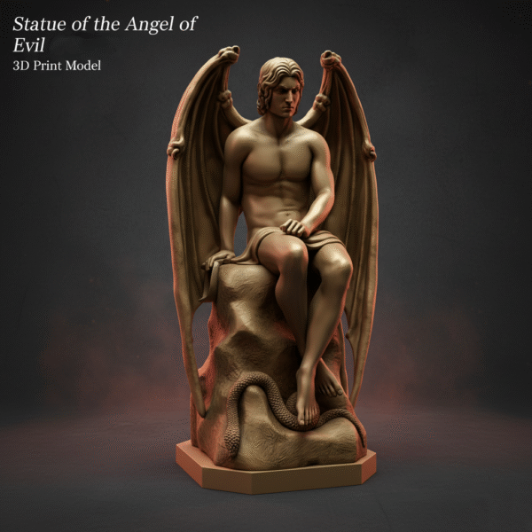 Estatua El Angel Del Mal (Lucifer)