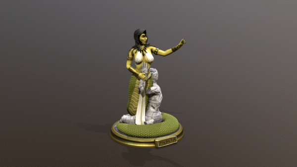 Estatua de Medusa Free Modelo STL