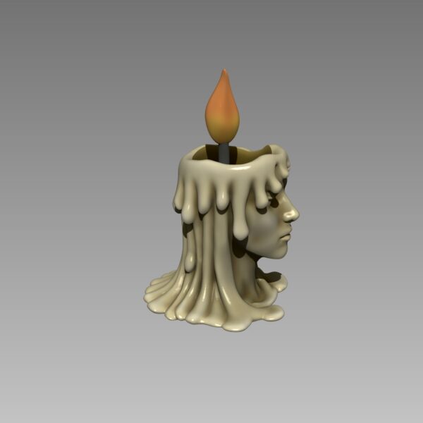 Portavelas LED decorativo Melted Girl - Image 4