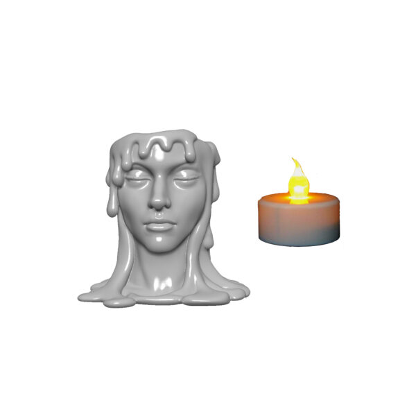 Portavelas LED decorativo Melted Girl - Image 6