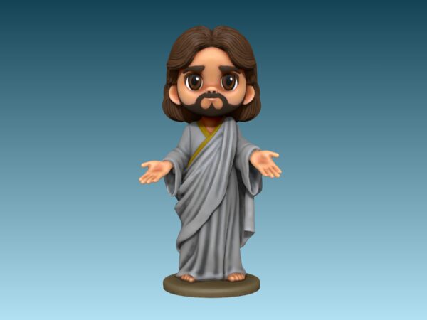 Mini Figurilla de Jesus  ( Chibi ) - Image 2