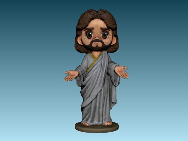 Mini Figurilla de Jesus  ( Chibi )