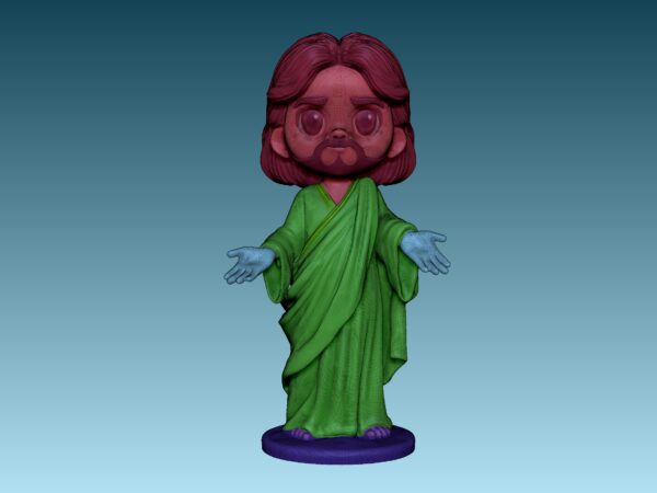 Mini Figurilla de Jesus  ( Chibi ) - Image 7