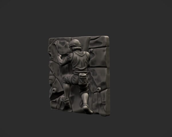 Escultura de escalador de pared versión 2 - Image 3