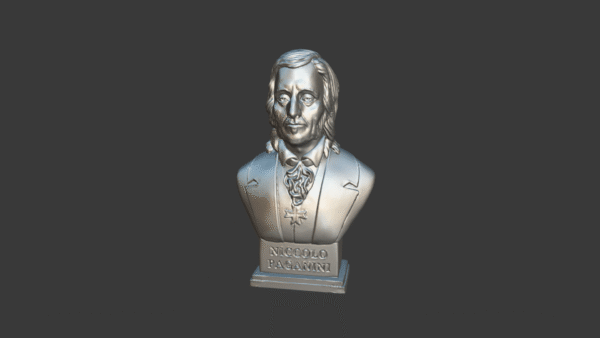 Niccolo Paganini Busto para impresión 3D - Image 4
