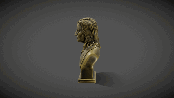 Niccolo Paganini Busto para impresión 3D - Image 6