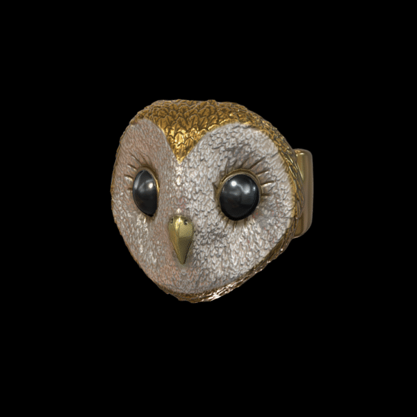 Anillo Buho STL para impresión 3D - Image 9
