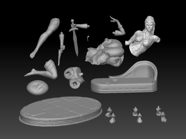 Figura de Dejah Thoris (princesa de Marte) Figurilla de coleccion - Image 9