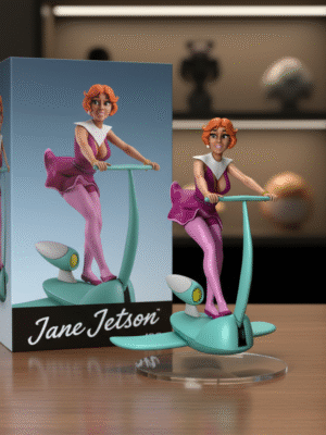 Figurilla de coleccion de Jane Jetson  para impresión 3D