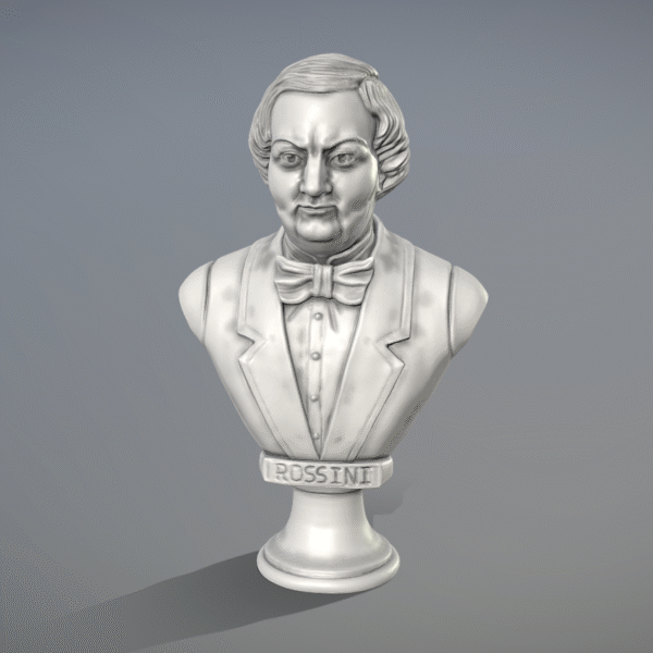 Busto del compositor Rossini Gioacchino