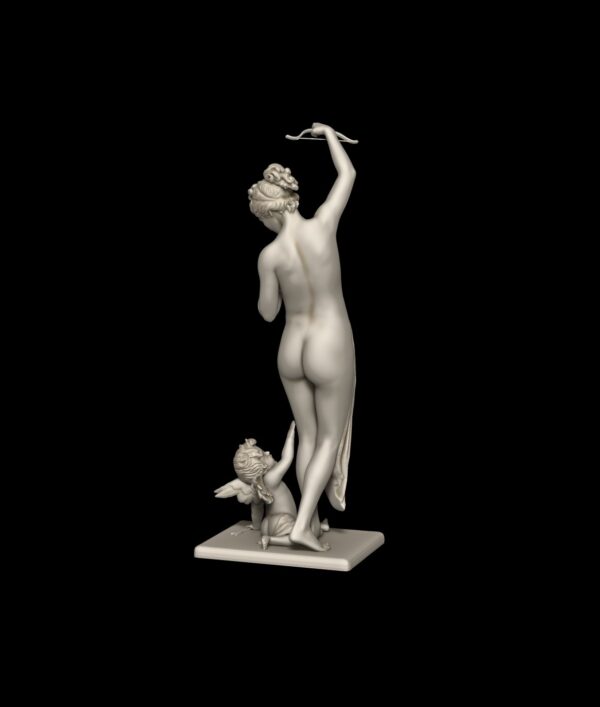 Venus desarmando el estilo clásico de escultura de cupido - Image 5