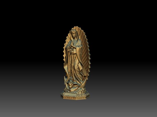 Virgen de Guadalupe - Virgen de Guadalupe STL 3D - Image 2