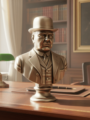 Busto de Hipólito Yrigoyen - Modelo 3D para Impresión