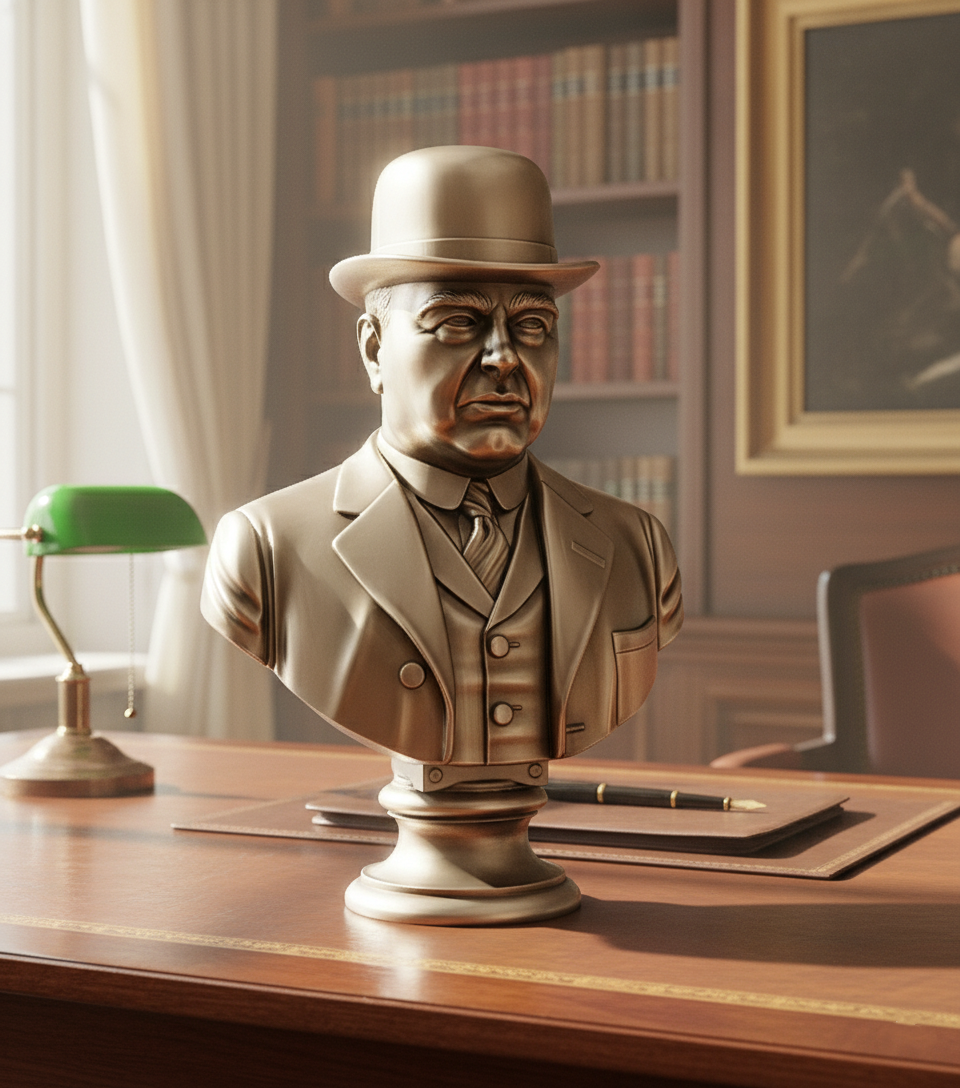 Busto de Hipólito Yrigoyen - Modelo 3D para Impresión