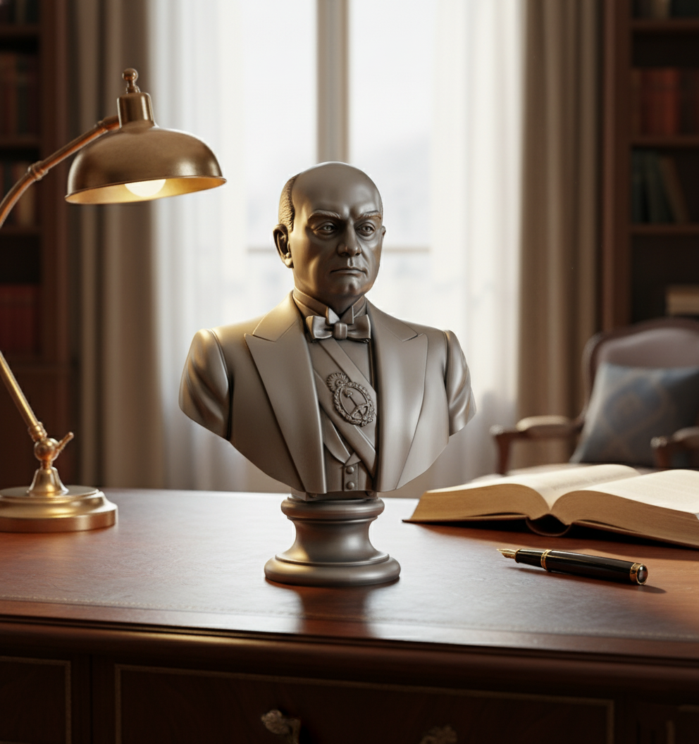 Busto de Marcelo Torcuato de Alvear - Modelo 3D STL para Impresión