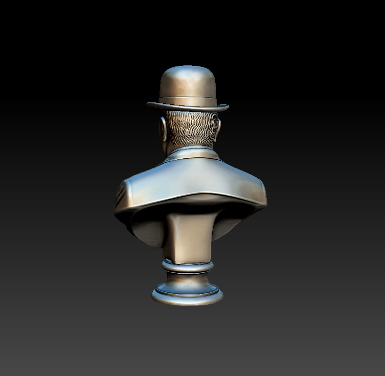 Busto de Hipólito Yrigoyen - Modelo 3D para Impresión - Image 5