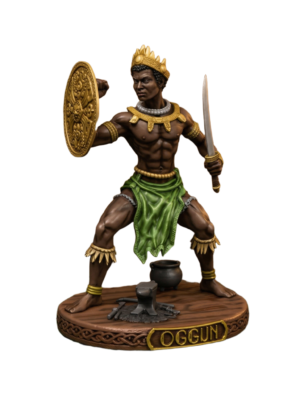 Archivo STL Escultura Oggun Yoruba - Modelo para Imprimir