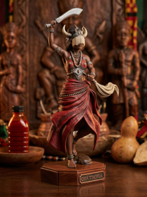 Archivo STL Escultura Oya Timboa - Modelo para Imprimir