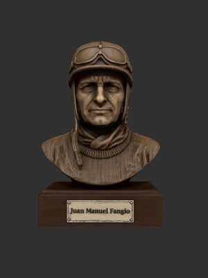 Archivo STL Escultura Juan Manuel Fangio - Modelo para Imprimir