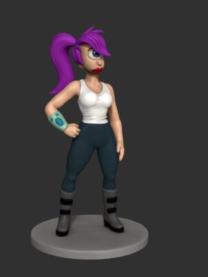 Escultura 3D Leela - Modelo para Imprimir STL