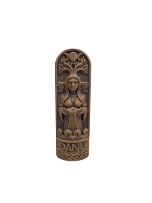 Tótem de la Diosa Danu (10cm) - Acabado Símil Madera