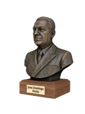 Archivo STL Busto Juan Domingo Perón - Escultura 3D Alta Resolución