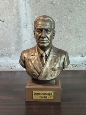 Busto Físico Juan Domingo Perón 15cm