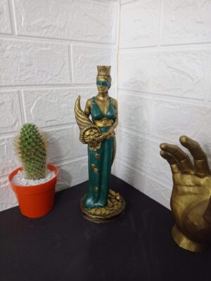 Estatua Diosa de la Fortuna (Modelo 2) - Pintada a Mano 25cm