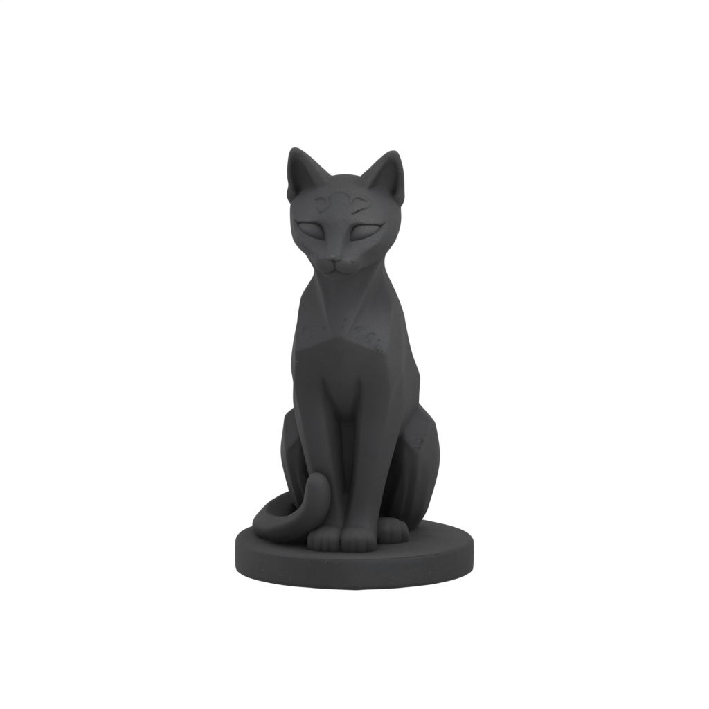 Occult Gothic Cat - 3D Printable Model - Image 2