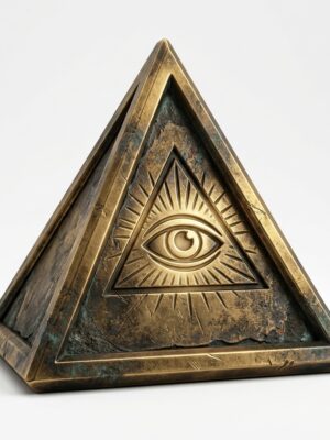 Occult Eye of Providence Pyramid - 3D Printable Model