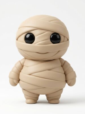 [FREE STL] Cute Chibi Mummy Statuette - 3D Printable Model